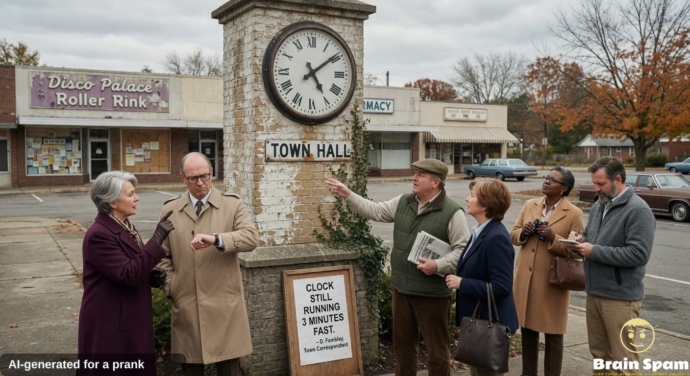 Dwight Fembley Sparks Joy With Town Clock Discovery From Disco Era